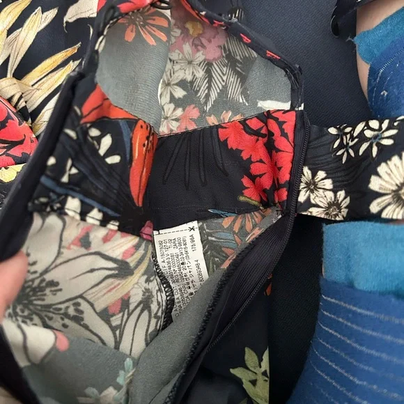 Zara Dark Floral Jumpsuit - Picture 5 of 9